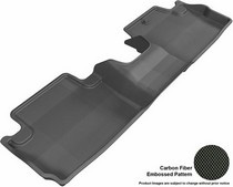 13-14 Accord (Coupe) 3D Maxpider Kagu Floormat - Black - Row 2 (2-Piece)