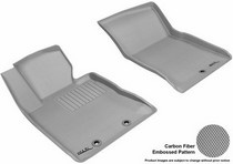 12-13 Genesis Coupe 3D Maxpider Kagu Floormat - Gray - Row 1 (2-Piece)