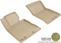 12-13 Genesis Coupe 3D Maxpider Classic Floormat - Tan - Row 1 (2-Piece)