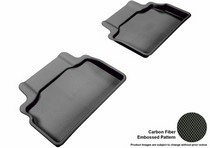 12-13 Genesis Coupe 3D Maxpider Kagu Floormat - Black - Row 2 (2-Piece)