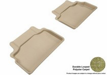 12-13 Genesis Coupe 3D Maxpider Classic Floormat - Tan - Row 2 (2-Piece)