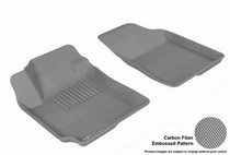 07-10 Elantra (Sedan Only) 3D Maxpider Kagu Floormat - Gray - Row 1 (2-Piece)