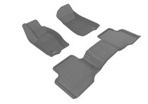 05-10 Grand Cherokee 3D Maxpider Kagu Floormats - Gray - Set (3-Piece)