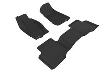 05-10 Grand Cherokee 3D Maxpider Kagu Floormats - Black - Set (3-Piece)