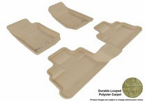 07-13 Wrangler Unlimited 3D Maxpider Classic Floormats - Tan - Set (3-Piece)