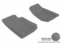 07-13 Wrangler Unlimited 3D Maxpider Classic Floormat - Gray - Row 1 (2-Piece)