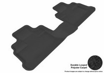 07-13 Wrangler Unlimited 3D Maxpider Classic Floormat - Black - Row 2 (1-Piece)