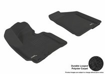 10-13 Sportage 3D Maxpider Classic Floormat - Black - Row 1 (2-Piece)