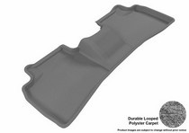 10-13 Forte (Fits Sedan and Hatchback) 3D Maxpider Classic Floormat - Gray - Row 2 (1-Piece)