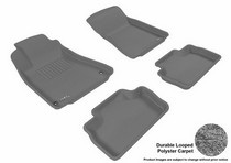 06-13 IS250/350/ISF (Fits Convertible Models, Not AWD) 3D Maxpider Classic Floormats - Gray - Set (4-Piece)