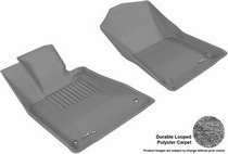 13-14 GS350 (Fits RWD) 3D Maxpider Classic Floormat - Gray - Row 1 (2-Piece)