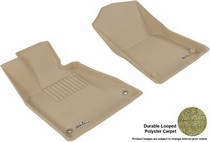 13-14 GS350 (Fits RWD) 3D Maxpider Classic Floormat - Tan - Row 1 (2-Piece)