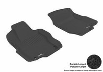 06-11 ML 350 (Not Bluetec), 06-11 GL-Class (Not Bluetec) 3D Maxpider Classic Floormat - Black - Row 1 (2-Piece)