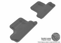 07-14 Cooper/Cooper S (Convertible, Does Does Not Fit Coupe) 3D Maxpider Classic Floormat - Gray - Row 2 (2-Piece)