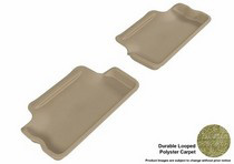 07-14 Cooper/Cooper S  (Does Does Not Fit Coupe) 3D Maxpider Classic Floormat - Tan - Row 2 (2-Piece)