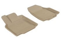 07-13 CX-9 3D Maxpider Kagu Floormat - Tan - Row 1 (2-Piece)