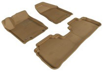 03-04 Murano 3D Maxpider Kagu Floormats - Tan - Set (3-Piece)