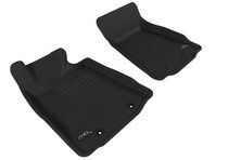 09-14 370Z (Automatic Only) 3D Maxpider Kagu Floormat - Gray - Row 1 (2-Piece)