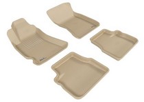 09-13 Forester 3D Maxpider Kagu Floormats - Tan - Set (4-Piece)