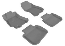 10-14 Legacy 3D Maxpider Kagu Floormats - Gray - Set (4-Piece)