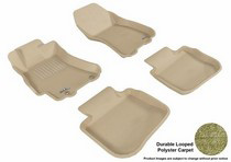 10-14 Legacy 3D Maxpider Classic Floormats - Tan - Set (4-Piece)