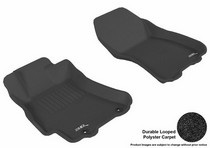 10-13 Legacy, 10-14 Outback 3D Maxpider Classic Floormat - Black - Row 1 (2-Piece)