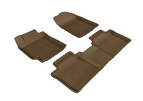 07-11 Camry 3D Maxpider Kagu Floormats - Tan - Set (4-Piece)