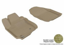 06-12 Rav4 3D Maxpider Classic Floormat - Tan - Row 1 (2-Piece)