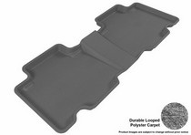 06-12 Rav4 (2nd Row Does Not Fit if 3rd Row Seating Exists) 3D Maxpider Classic Floormat - Gray - Row 2 (1-Piece)