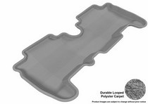 08-13 XD, 07-13 Toyota Yaris Hatchback 3D Maxpider Classic Floormat - Gray - Row 2 (1-Piece)