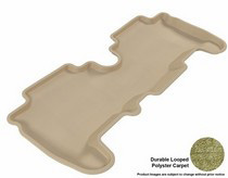 08-13 XD, 07-13 Toyota Yaris Hatchback 3D Maxpider Classic Floormat - Tan - Row 2 (1-Piece)