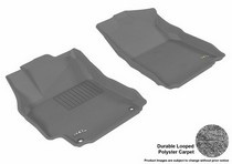 12-14 Camry (Fits Both Gasoline/Hybrid) 3D Maxpider Classic Floormat - Gray - Row 1 (2-Piece)