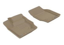 03-04 Xc90 3D Maxpider Kagu Floormat - Tan - Row 1 (2-Piece)