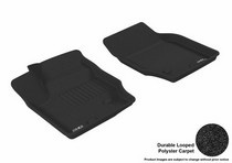 03-04 Xc90 3D Maxpider Classic Floormat - Black - Row 1 (2-Piece)