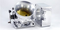 86-93 Mustang 5.0L Accufab Race Throttle Body Kit With Blank Spacer - 65mm At Blade - 90mm At Inlet