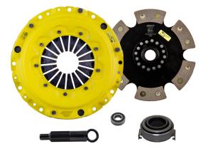 1990-2000 Honda Civic SI VTEC and DOHC Engine, 1994-1997 Honda Civic Del Sol VTEC and DOHC Engine, 1994-2001 Acura Integra ACT Clutch Kit - Xtreme Pressure Plate (Race Rigid 6-Pad Disc) 