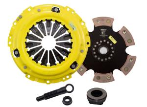 2003-2005 Dodge Neon SRT4; 2.4L 4 Cylinder Engine; Flywheel not included ACT Clutch Kit - Heavy Duty Pressure Plate (Race Rigid 6-Pad Disc) 