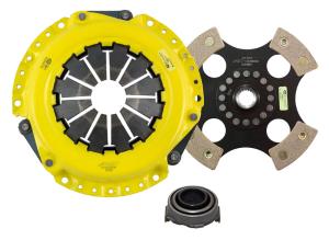 2006-2007 Honda Civic; SOHC Engine ACT Clutch Kit - Heavy Duty Pressure Plate (Race Rigid 4-Pad Disc) 