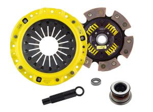 2000-2009 Honda S2000; 2.0L/2.2L w/bearings ACT Clutch Kit - Heavy Duty Pressure Plate (Race Sprung 6-Pad Disc) 