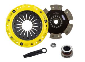 2000-2009 Honda S2000; 2.0L/2.2L w/bearings ACT Clutch Kit - Heavy Duty Pressure Plate (Race Rigid 6-Pad Disc) 