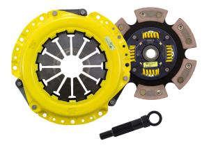 2002-2005 Mitsubishi Lancer; ES, LS, OZ, 2.0L SOHC Engine ACT Clutch Kit - Heavy Duty Pressure Plate (Race Sprung 6-Pad Disc) 