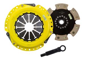 2002-2005 Mitsubishi Lancer; ES, LS, OZ, 2.0L SOHC Engine ACT Clutch Kit - Heavy Duty Pressure Plate (Race Rigid 4-Pad Disc) 