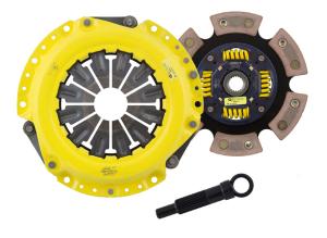 2002-2005 Mitsubishi Lancer; ES, LS, OZ, 2.0L SOHC Engine ACT Clutch Kit - Xtreme Pressure Plate (Race Sprung 6-Pad Disc) 