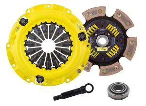 2004-2006 Mitsubishi Lancer Ralliart, 2006-2008 Mitsubishi Eclipse GS; 2.4L SOHC Engine ACT Clutch Kit - Heavy Duty Pressure Plate (Race Sprung 6-Pad Disc) 