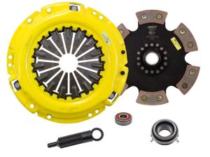 1987-1988 Toyota 4 Runner; 2.4L Turbo Engine, 1987-1988 Toyota Truck, 1993-1996 Toyota 4 Runner 4WD; 2.4L Engine, 1993-1996 Toyota Truck 4WD; 2.4L Engine ACT Clutch Kit - Xtreme Pressure Plate (Race Rigid 6-Pad Disc) 