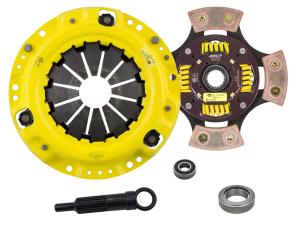 1979-1982 Toyota Corolla; 1.8L Engine, 1985-1987 Toyota Corolla GTS; 1.6L Engine, 1986-1987 Toyota Corolla DX; 1.6L Engine ACT Clutch Kit - Heavy Duty Pressure Plate (Race Sprung 4-Pad Disc) 