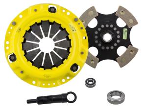 1979-1982 Toyota Corolla; 1.8L Engine, 1985-1987 Toyota Corolla GTS; 1.6L Engine, 1986-1987 Toyota Corolla DX; 1.6L Engine ACT Clutch Kit - Heavy Duty Pressure Plate (Race Rigid 4-Pad Disc) 