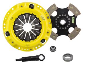 1979-1982 Toyota Corolla; 1.8L Engine, 1985-1987 Toyota Corolla GTS; 1.6L Engine, 1986-1987 Toyota Corolla DX; 1.6L Engine ACT Clutch Kit - Xtreme Pressure Plate (Race Rigid 4-Pad Disc) 