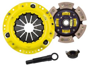 1991-1992 Toyota Corolla; 1.6L Engine, N/A for GTS ACT Clutch Kit - Heavy Duty Pressure Plate (Race Sprung 6-Pad Disc) 