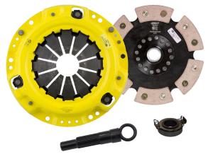 1991-1992 Toyota Corolla; 1.6L Engine, N/A for GTS ACT Clutch Kit - Heavy Duty Pressure Plate (Race Rigid 6-Pad Disc) 